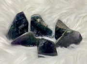 Fluorite and Pyrite Free Forms